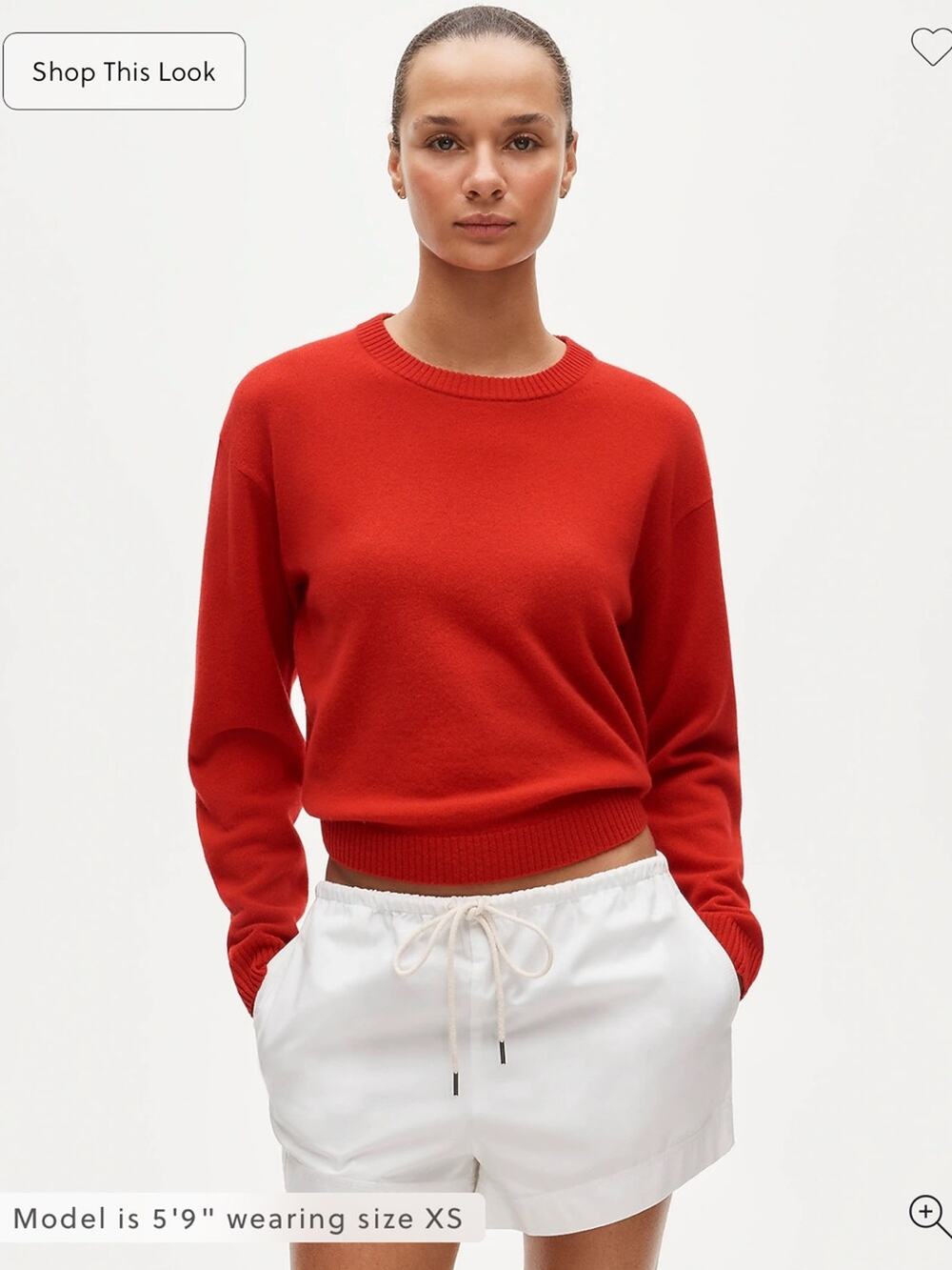 J.Crew Perfect cashmere crewneck